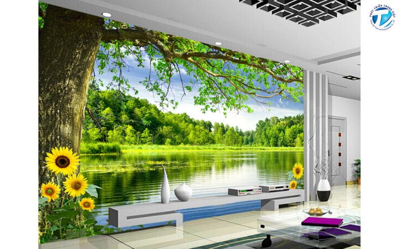 Tranh 3D phong cảnh thiên nhiên
